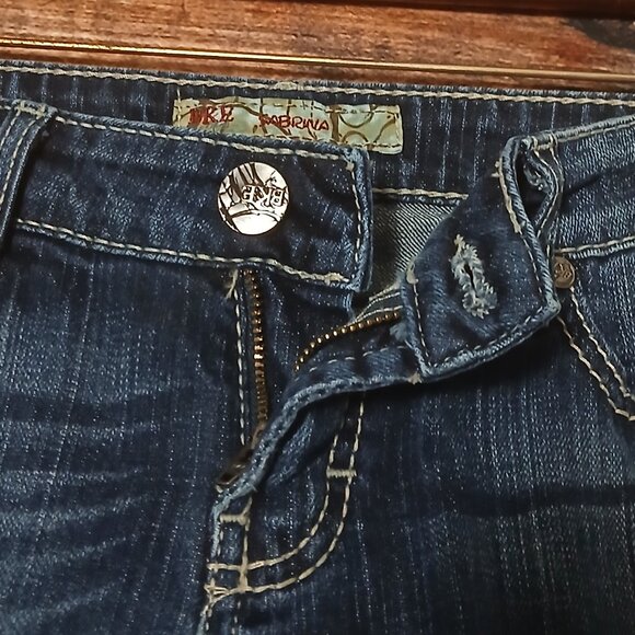 Buckle BKE Jeans 26 Sabrina Boot Cut Low Rise Denim Distressed - Picture 6 of 11